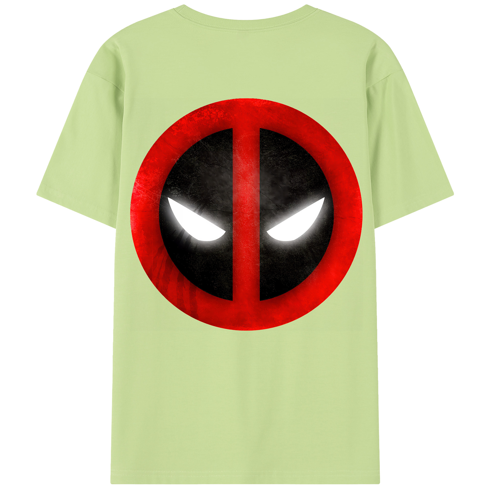 （画像用） Deadpool デッドプール 綿100％半袖Tシャツ（背面プリント）